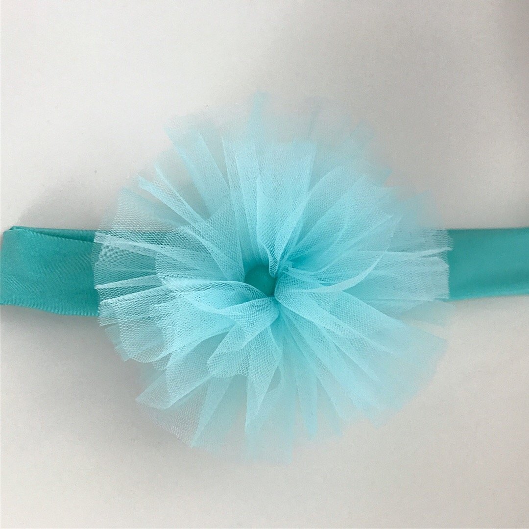 Повязка на голову из фатина