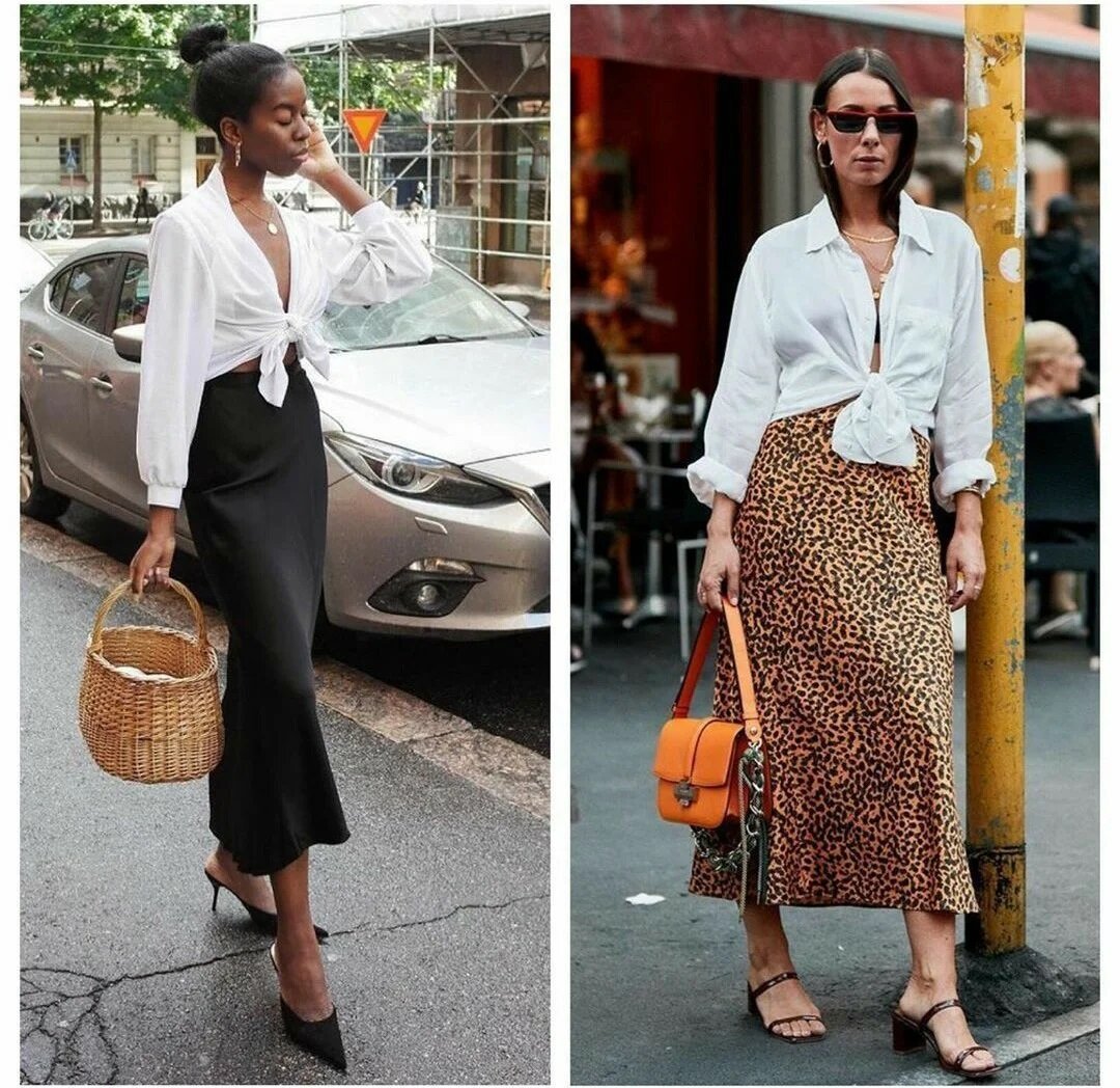 Шелковый топ под пиджак