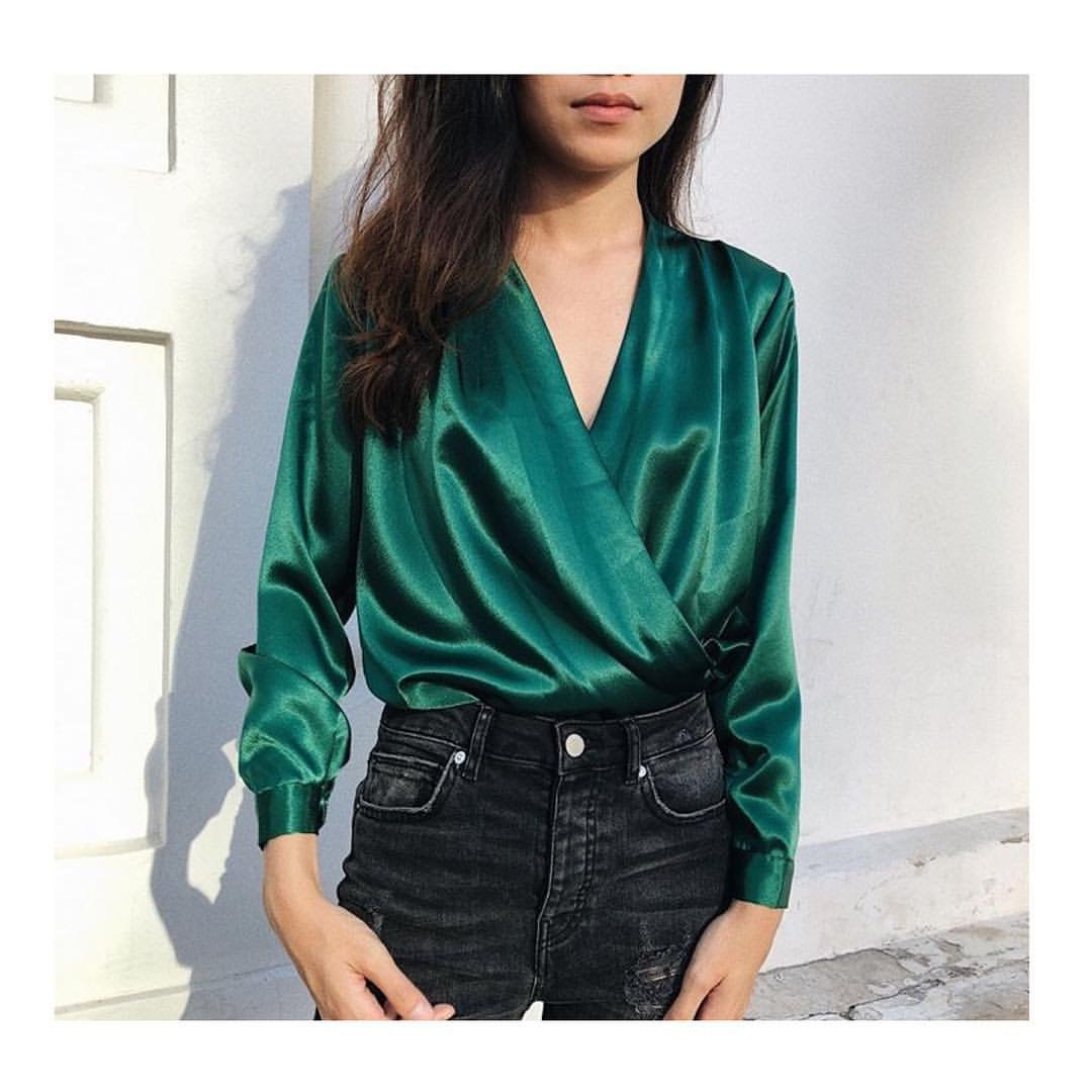 Белая рубашка женская