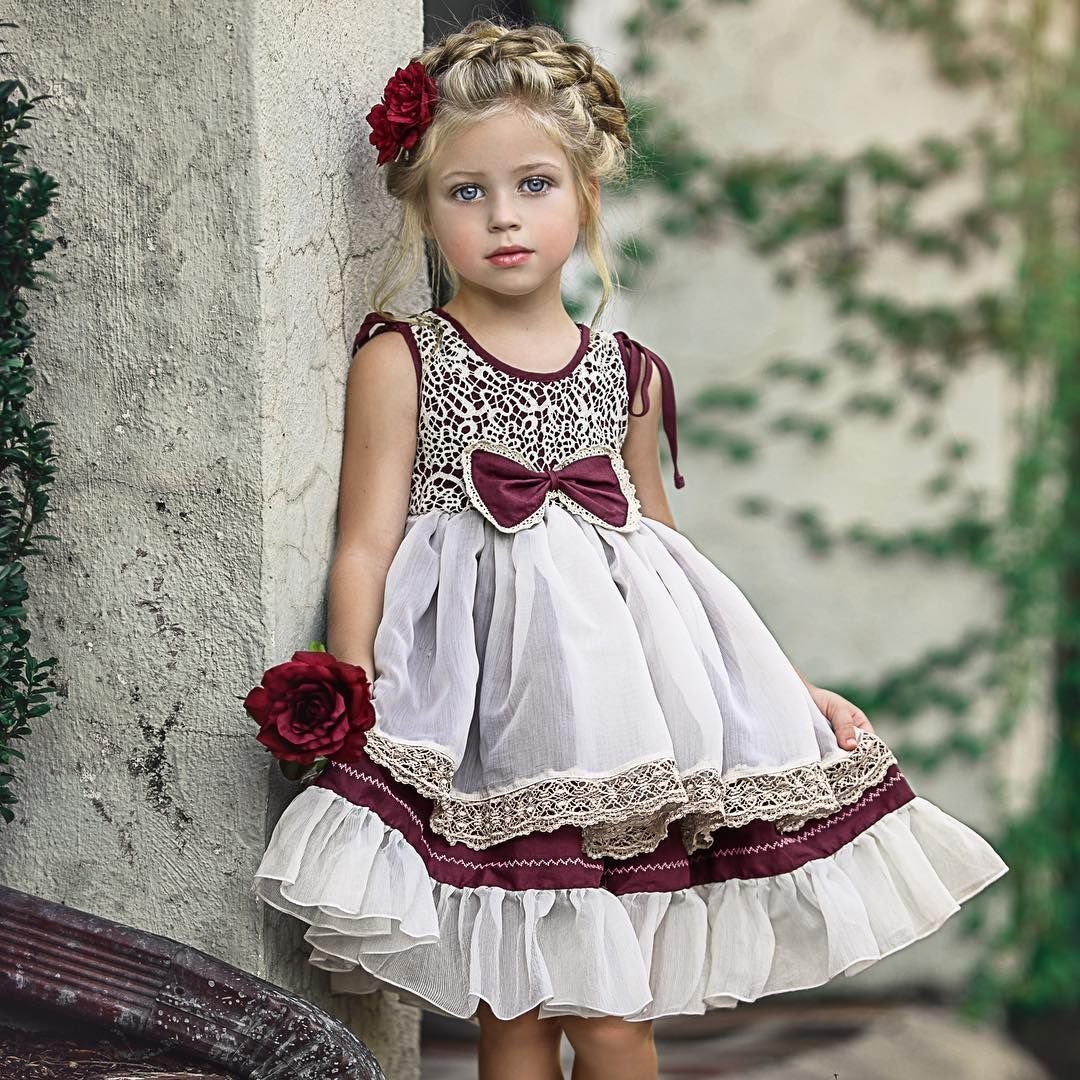 Детские платья в винтажном стиле