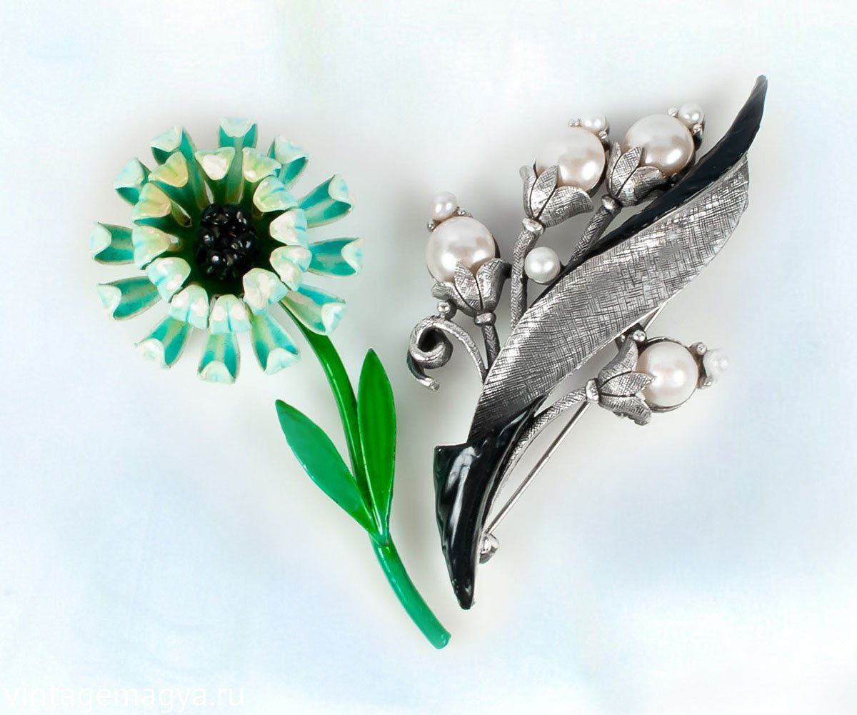 Украшения ландыши ювелирные