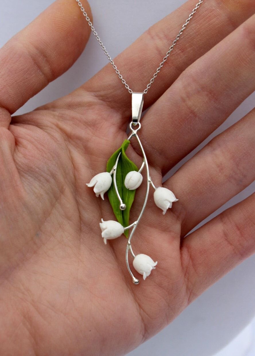 Joan Rivers брошь Ландыши