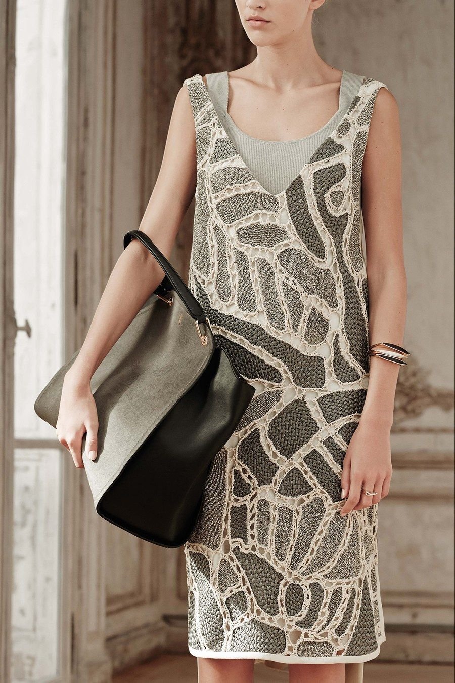 Комбинированные платья