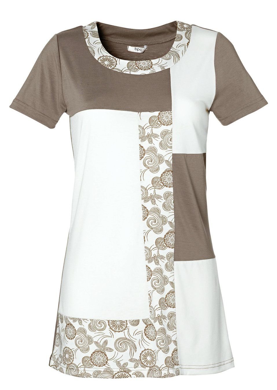 Платья комбинированные из двух тканей