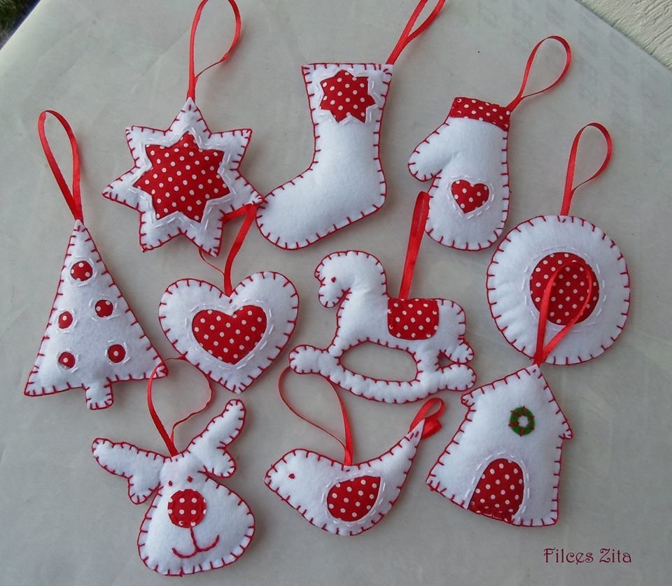 Украшение из фетра