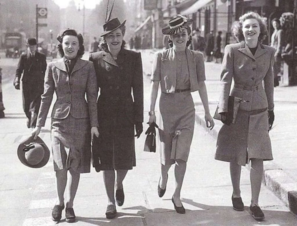 Мода 1940-х Франция