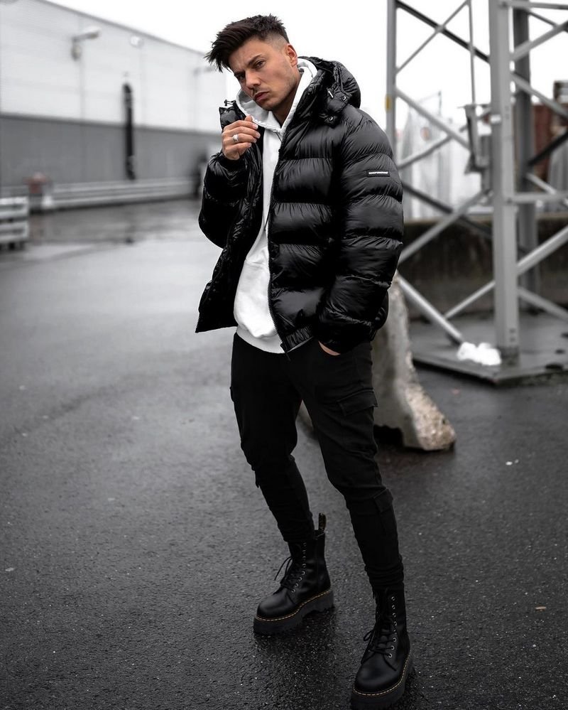 Модные зимние куртки мужские