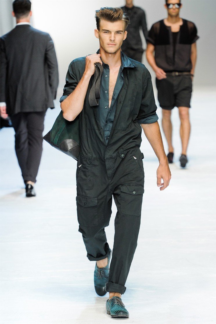 Мужской летний комбинезон с шортами