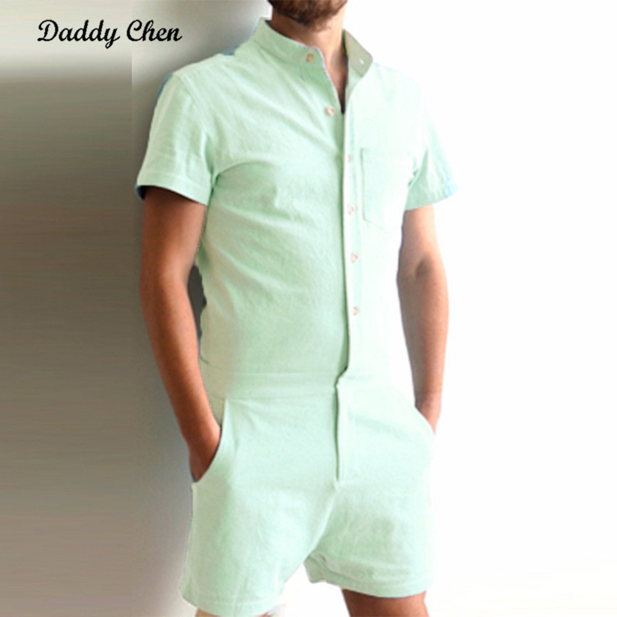 Черный комбинезон мужской