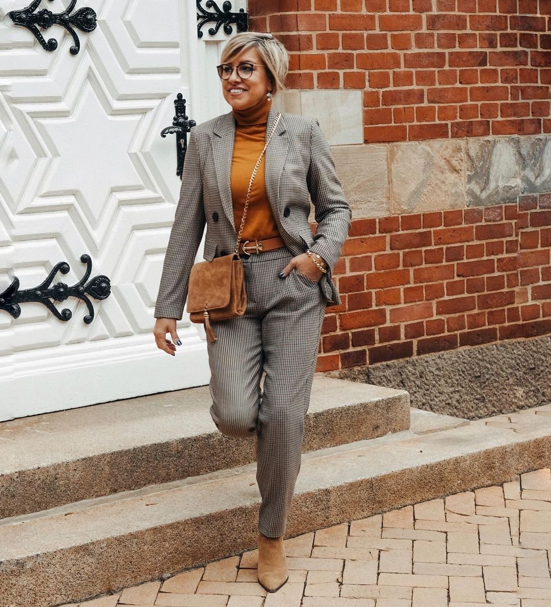 Talbots Plaid Blazer