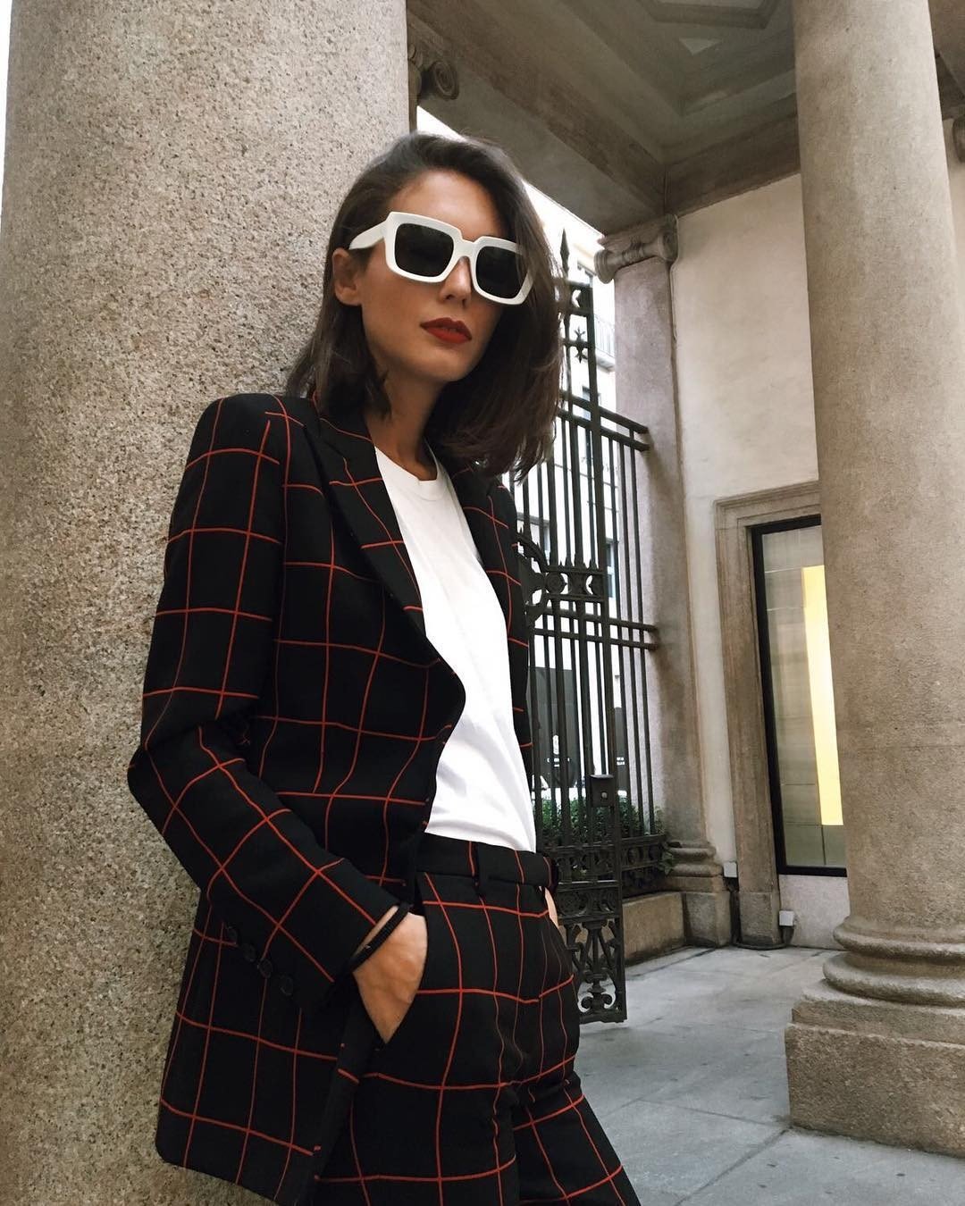 Стильные образы с пиджаком