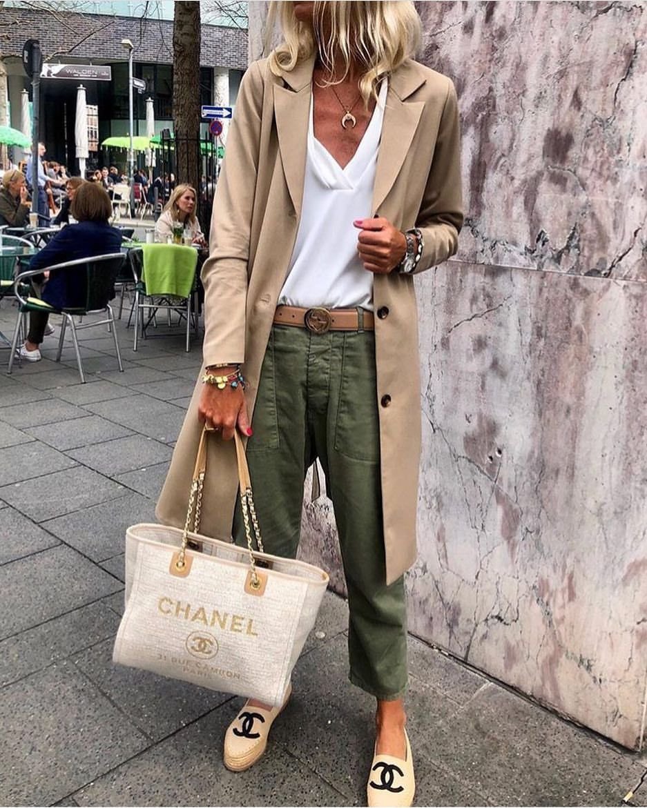 Образ с пиджаком женский