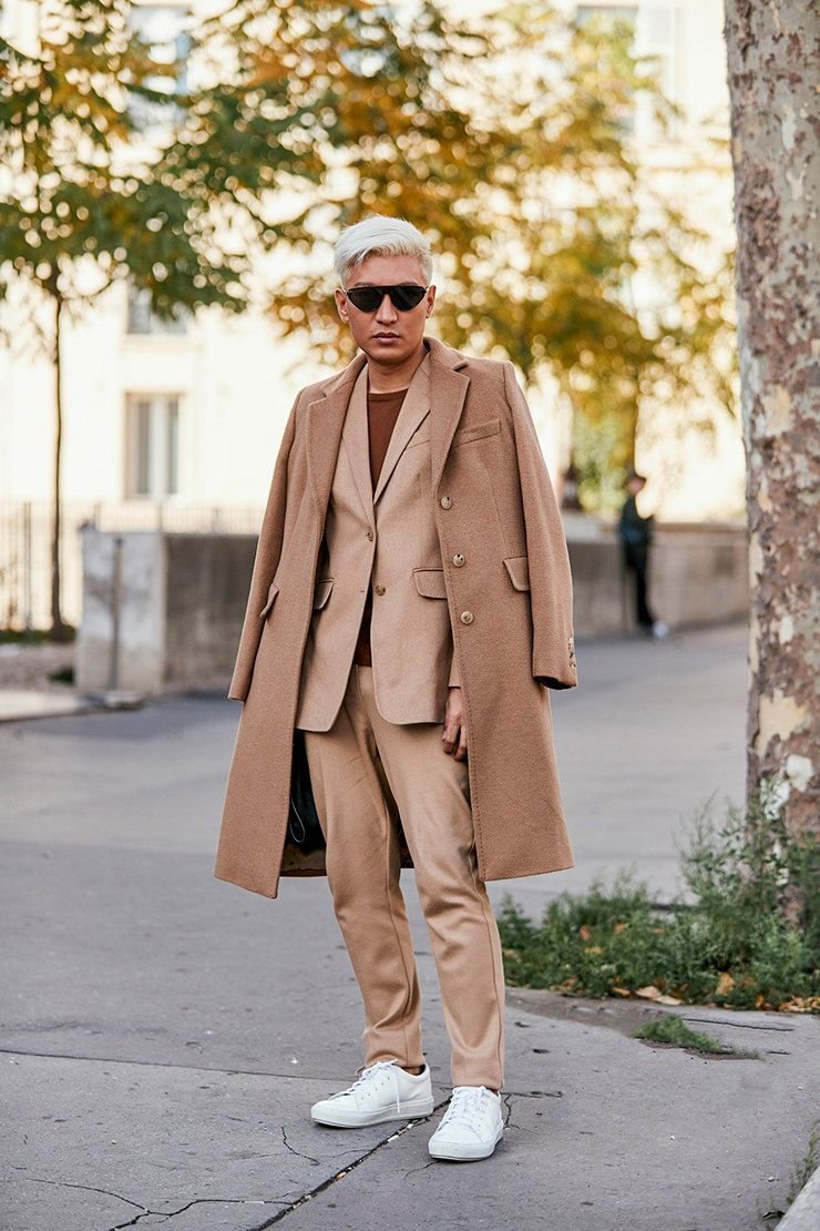 Стиль с пальто мужской