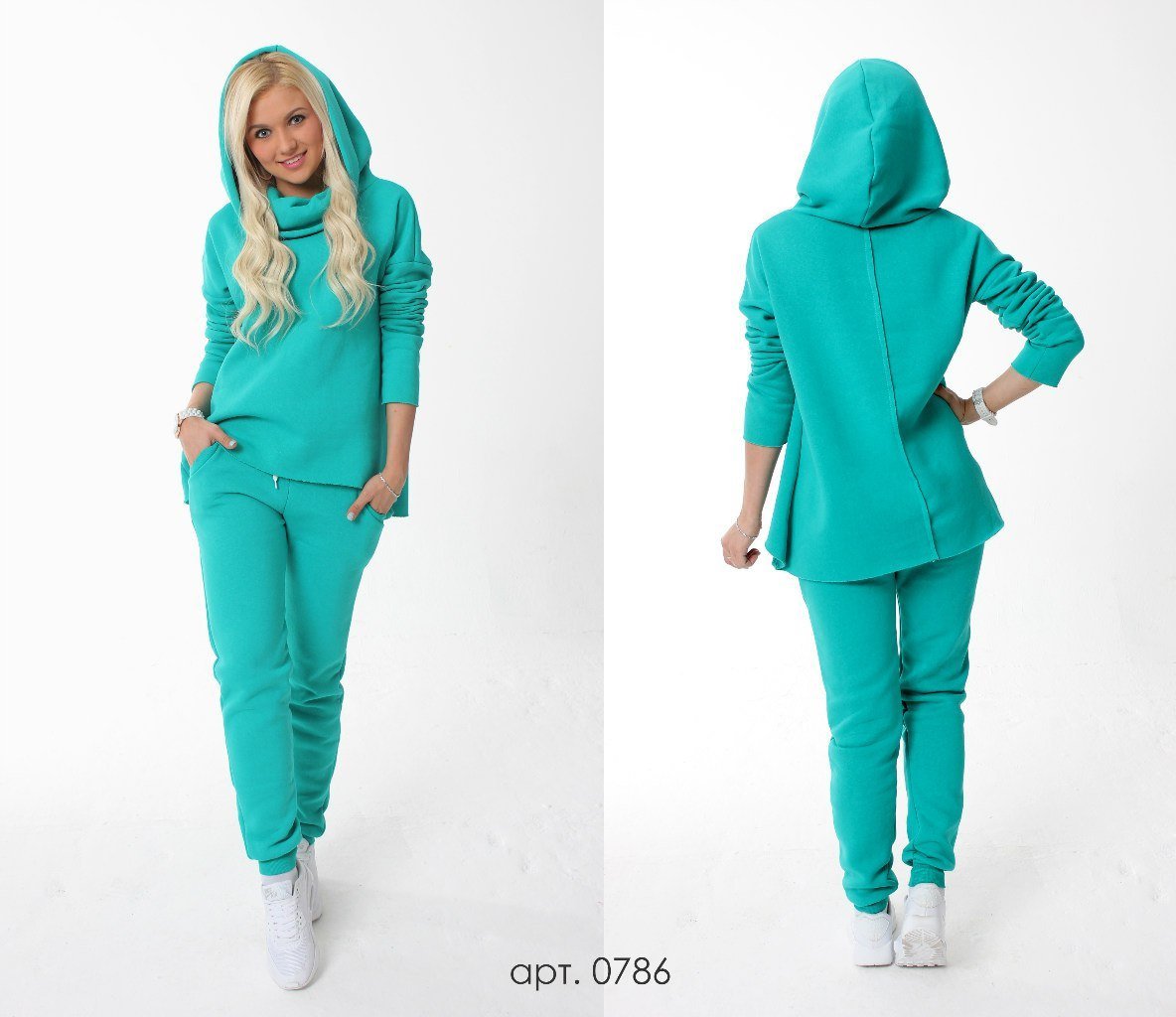 Костюмы из футера 3х нитки женские