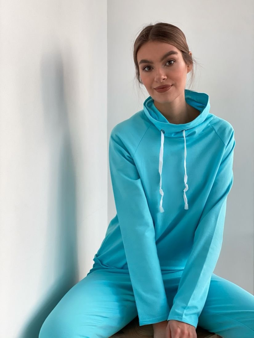 Спортивные костюмы спорт Шик оверсайз зеленый