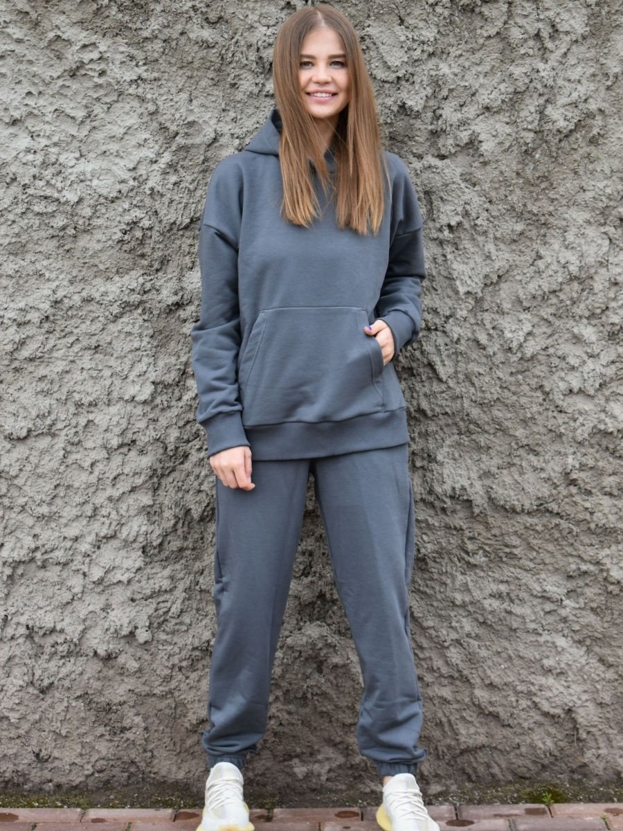 Костюмы из футера женские модные