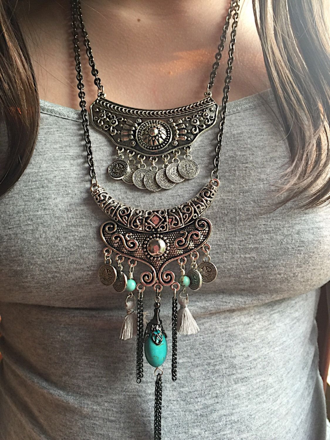 Ожерелье бохо