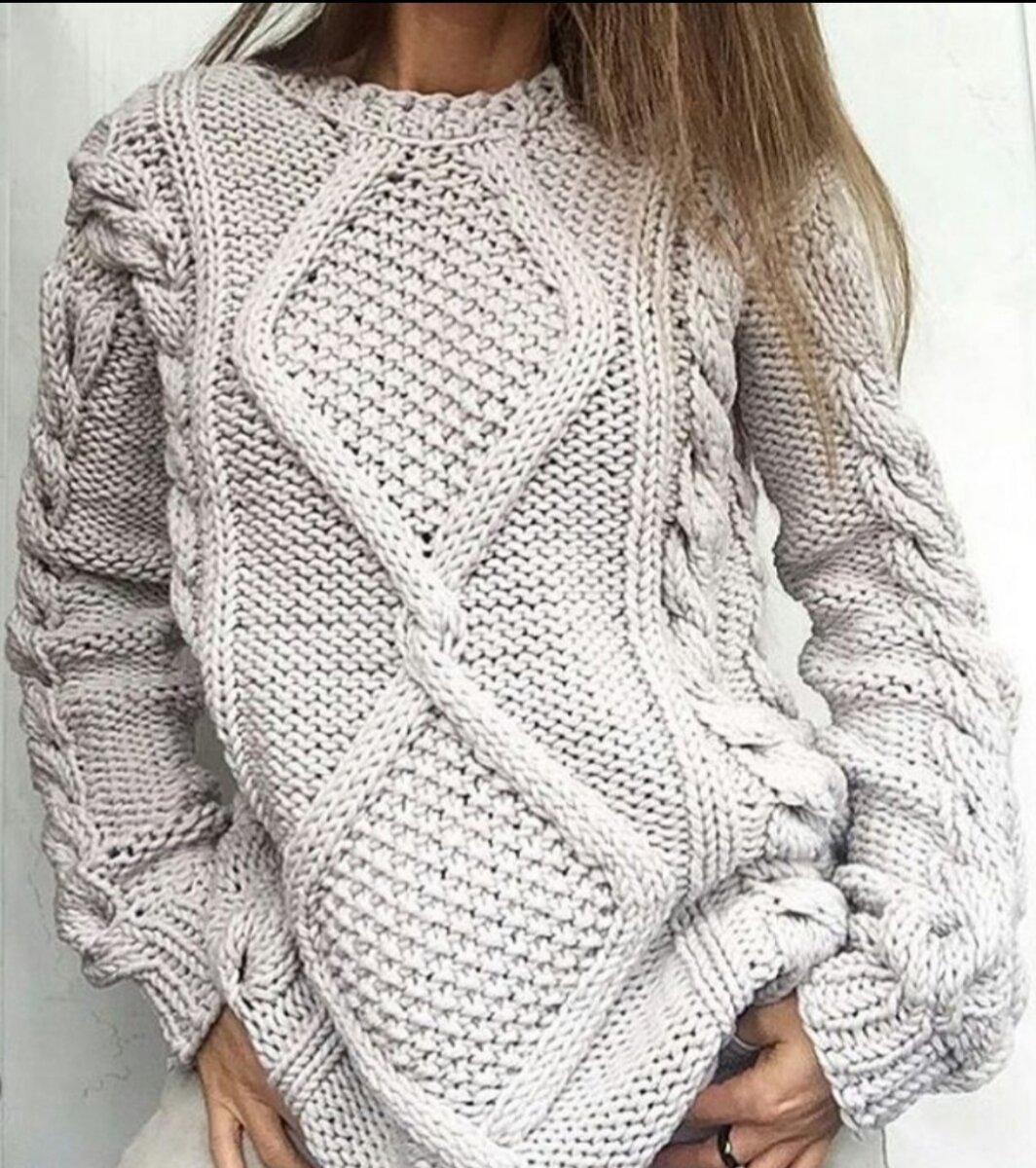 Свитер оверсайз