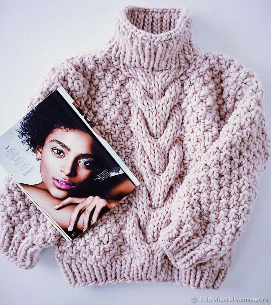 Мохеровый пуловер 2020