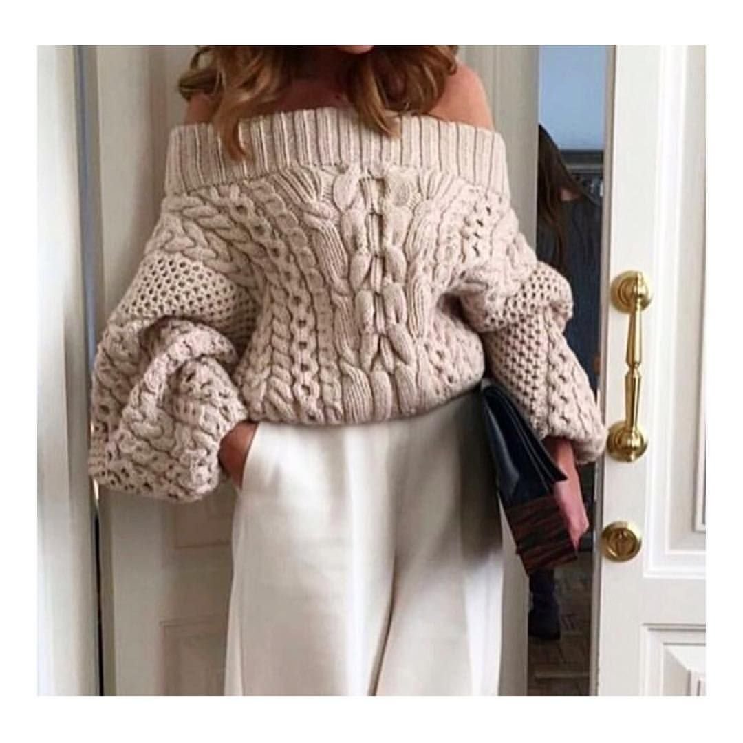 Женственный свитер