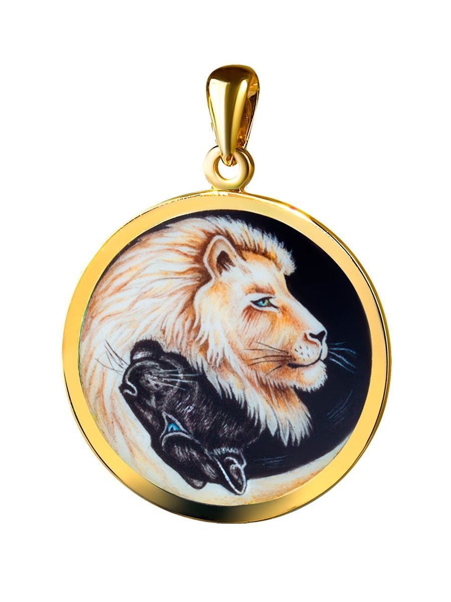 Кулон Инь Янь серебро