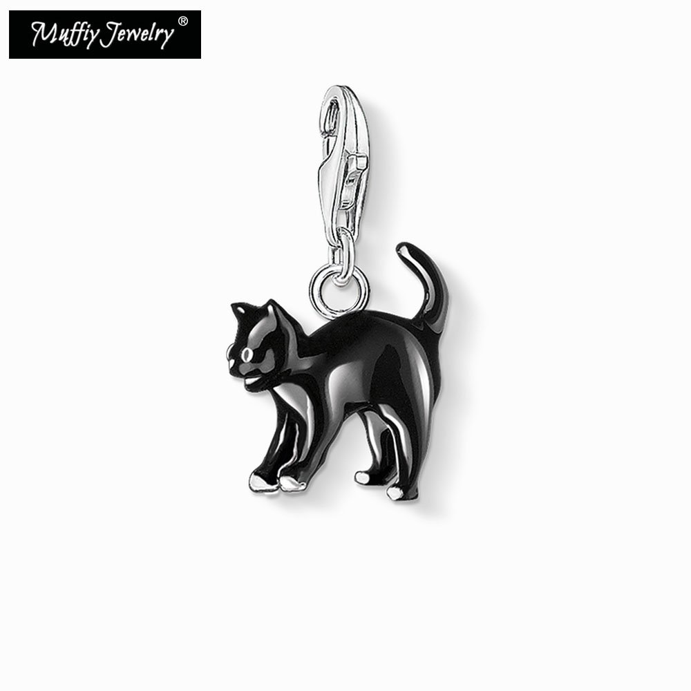 Кулон черный кот