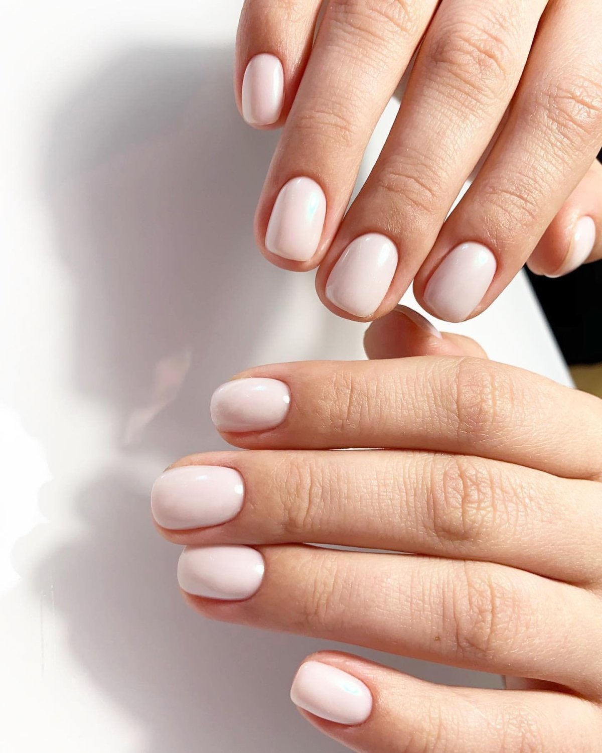 Классический маникюр гель