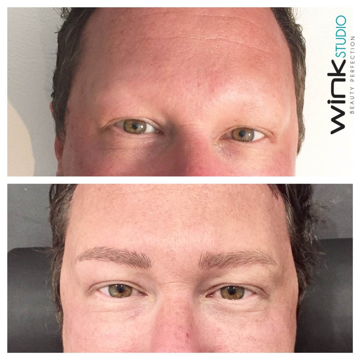 Татуаж бровей у мужчин