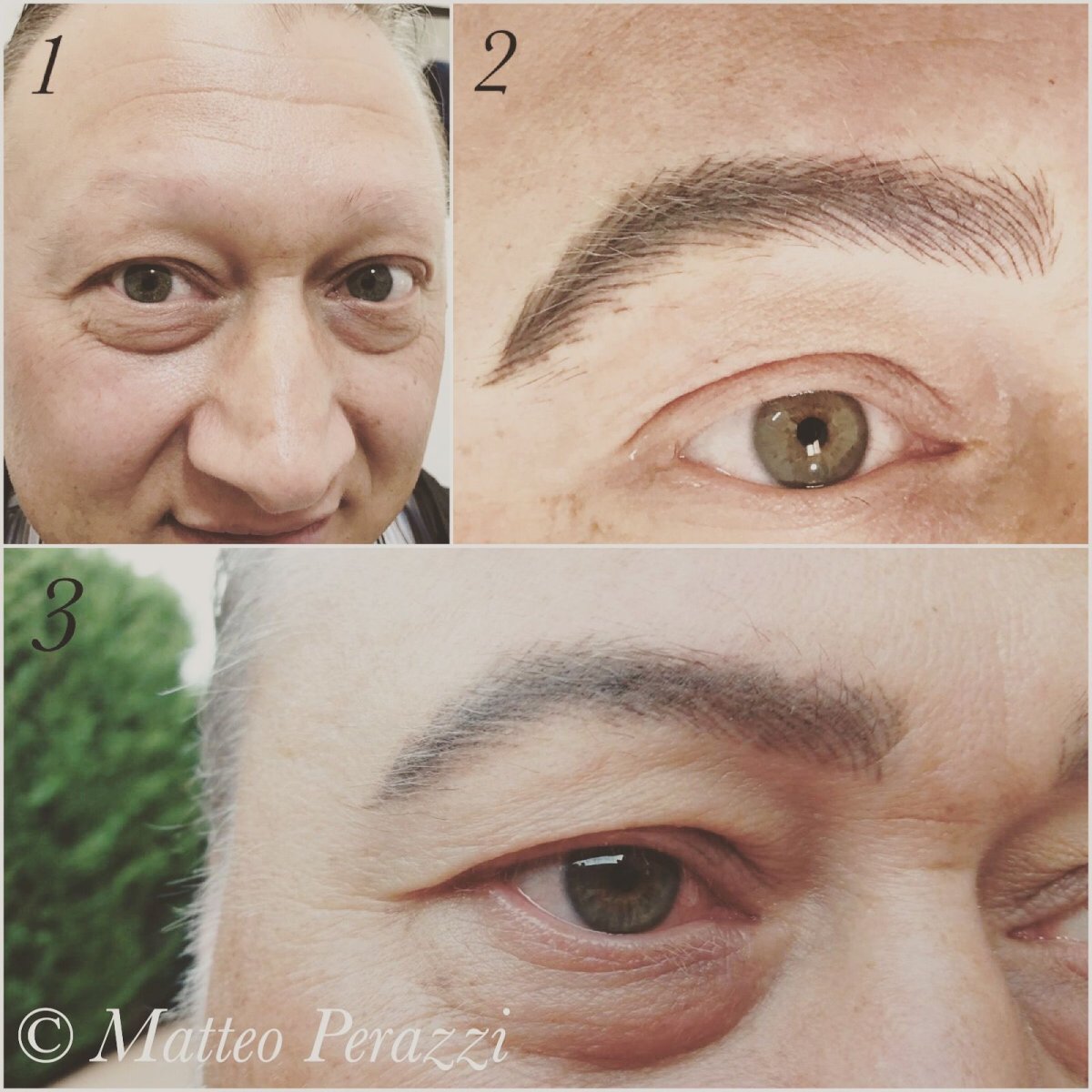 Татуаж бровей у мужчин