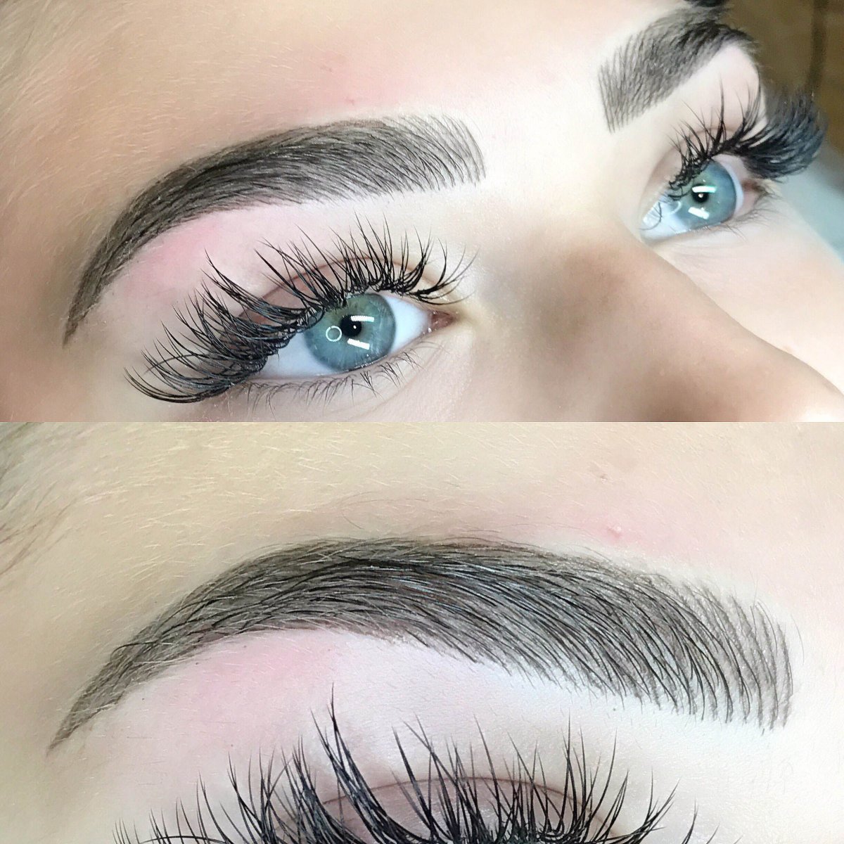 Микроблейдинг бровей формы бровей