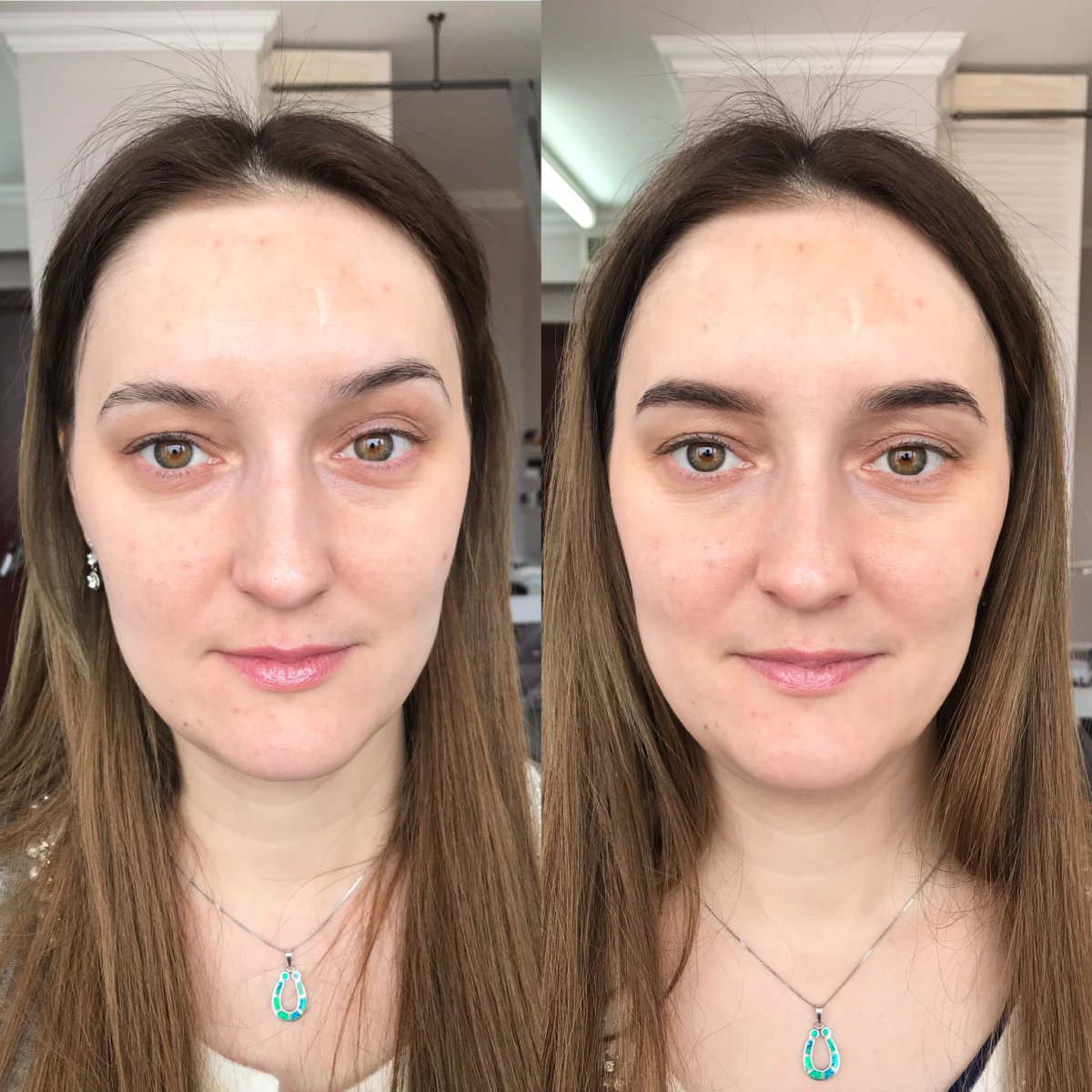 Окрашивание бровей