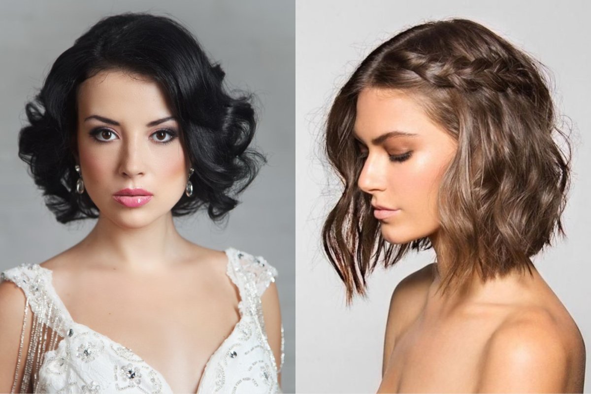 Небрежные кудри на каре утюжком