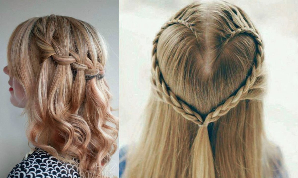 Прически на др для детей легкие