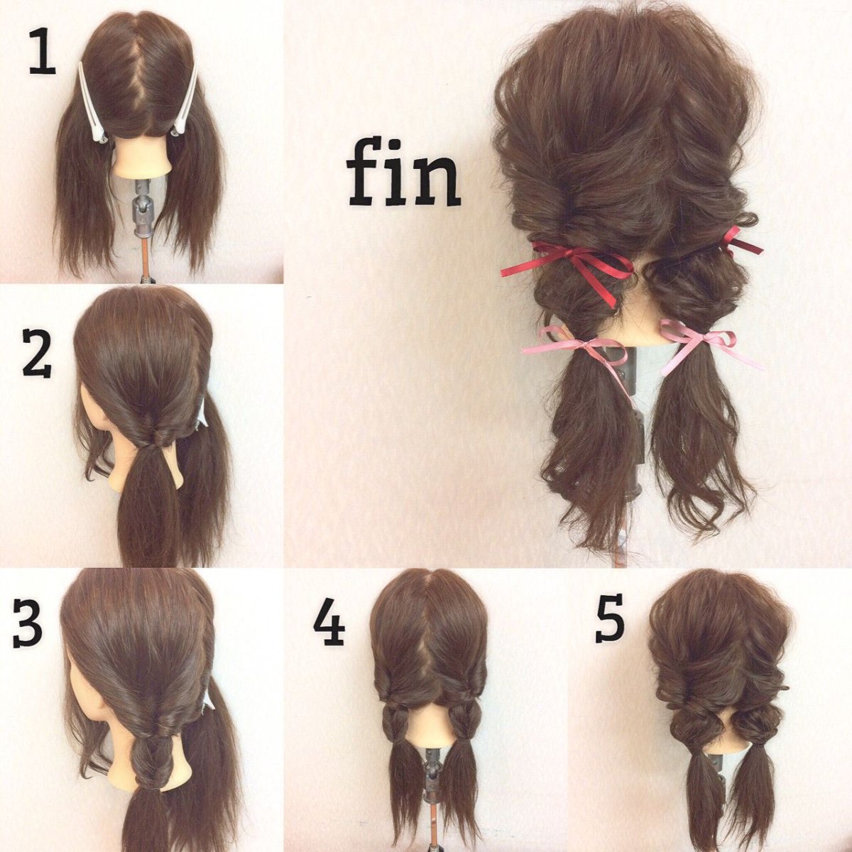 Причёски для девушек пошагово