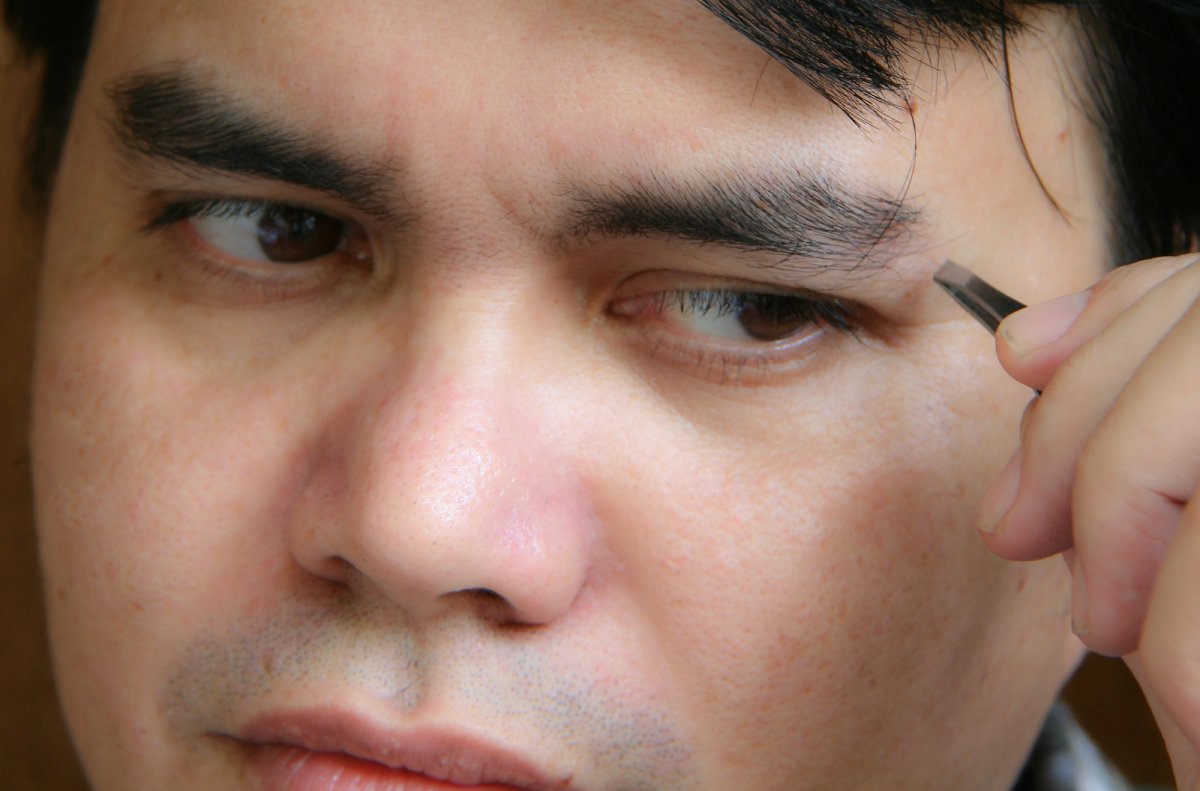 "Треугольник смерти": носогубный треугольник.