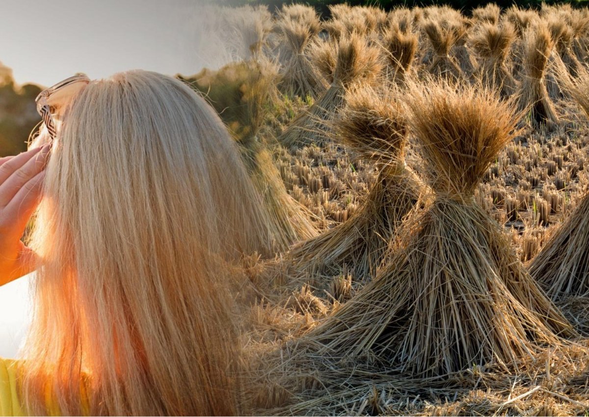 Волосы летом