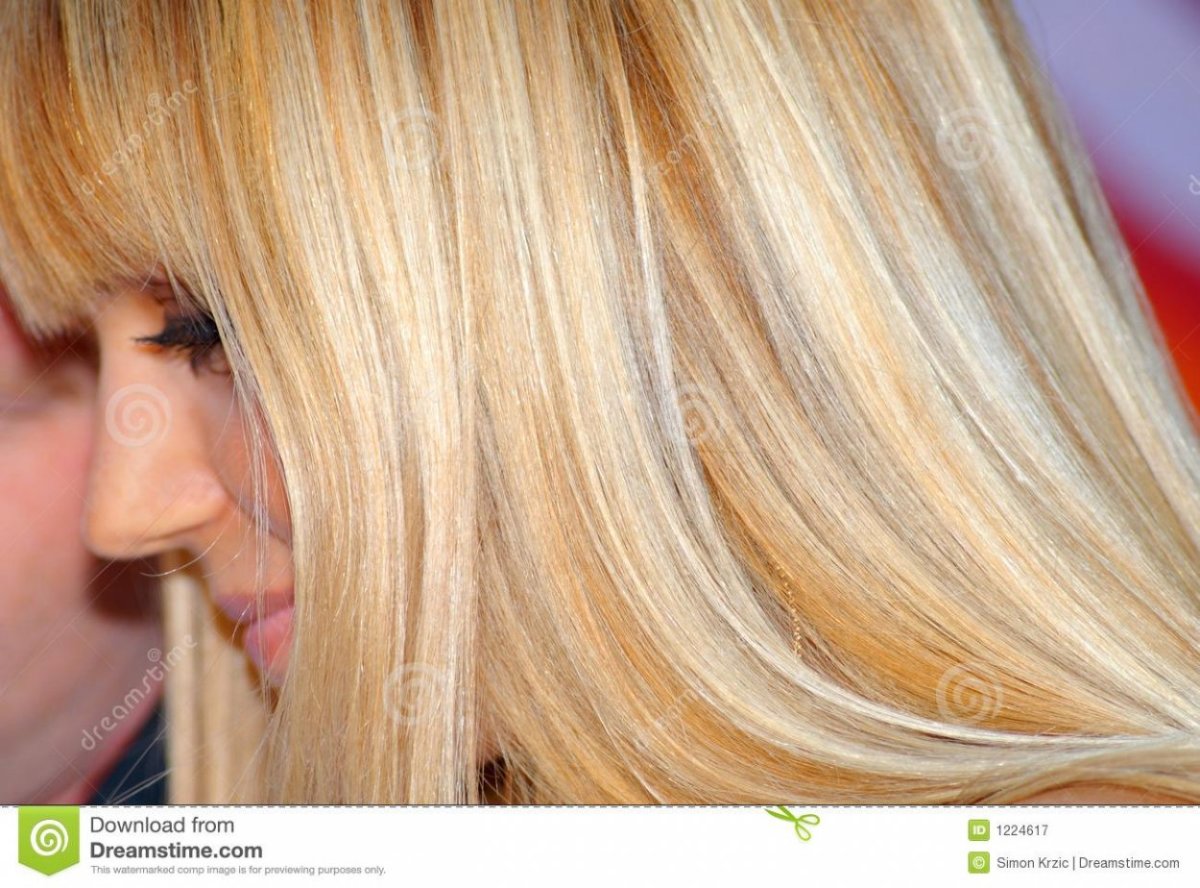 Мелирование с желтизной