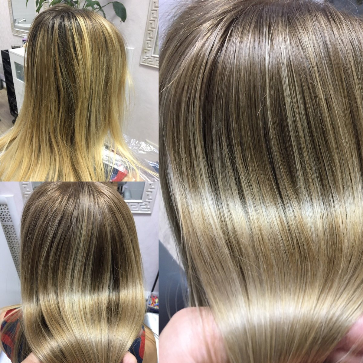 Неудачное мелирование