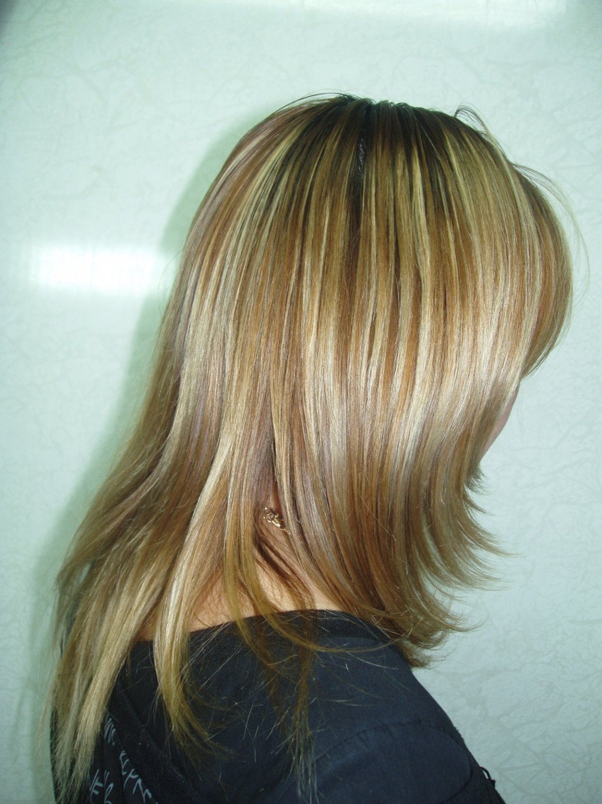 Мелирование с желтизной