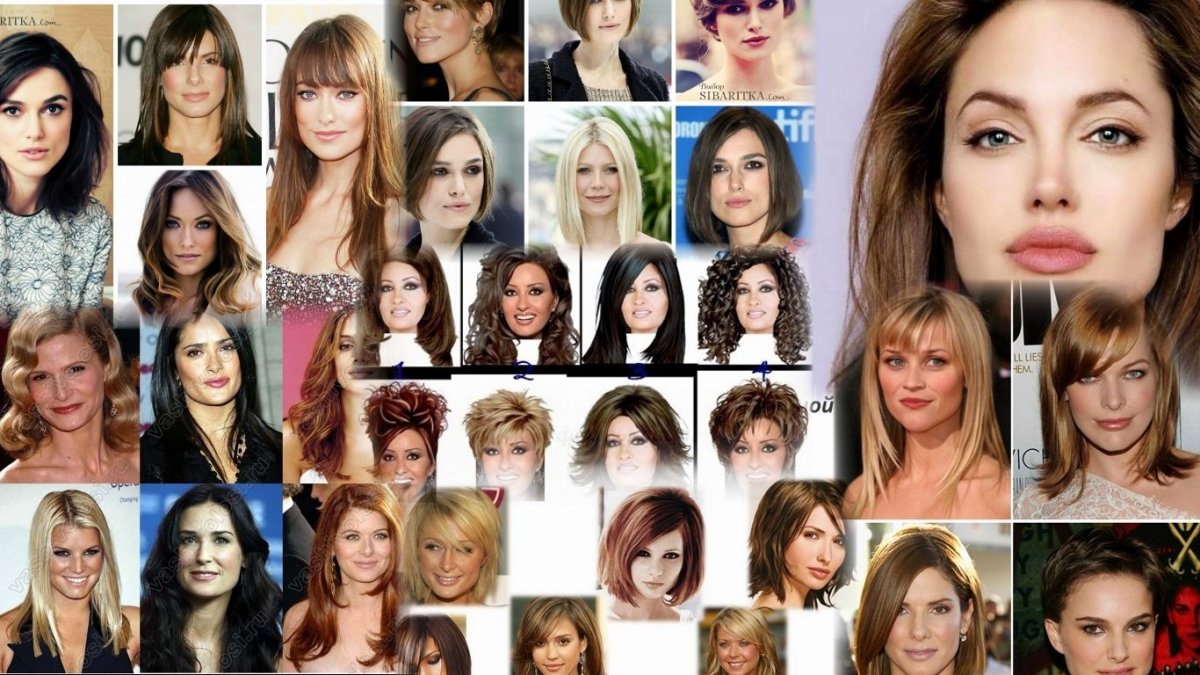 Прически по овалу лица женские