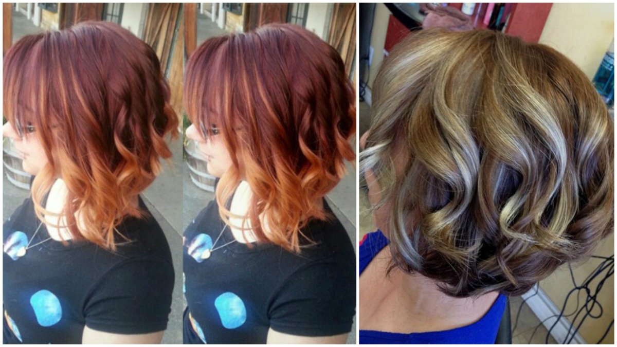 Стрижка Лонг Боб градуированное каре