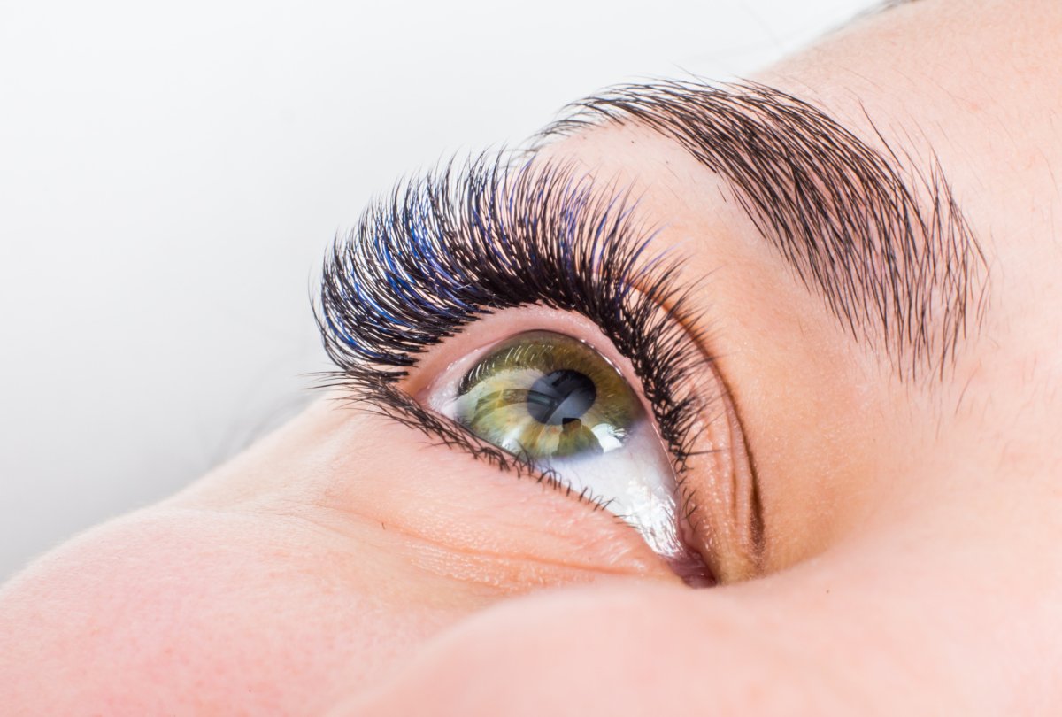 Загнутые ресницы