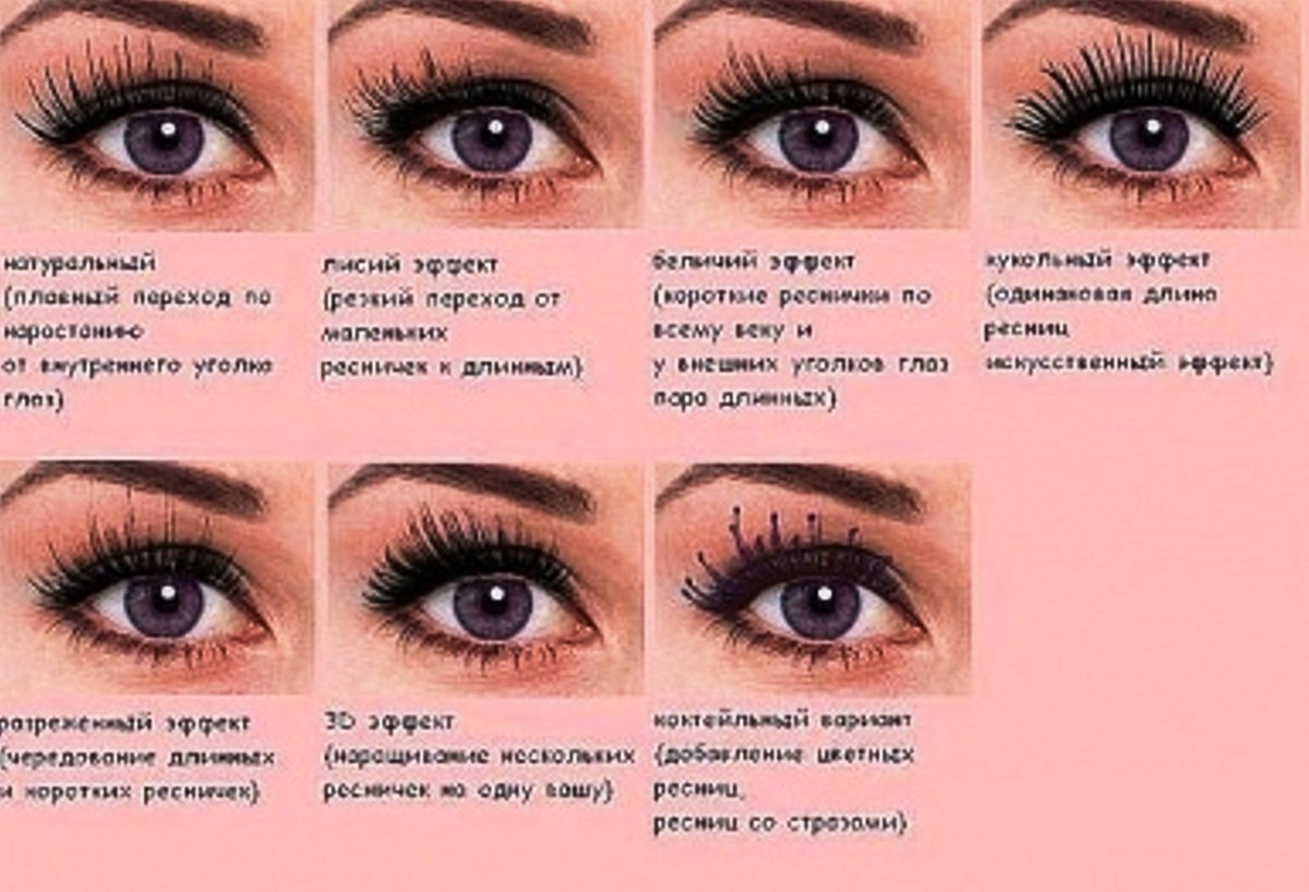 Лисий эффект наращивания 2d схема