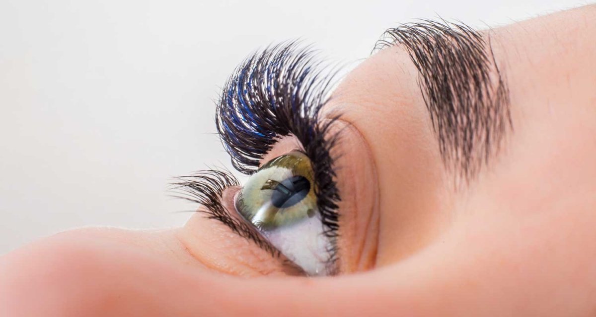 Наращивание ресниц реклама