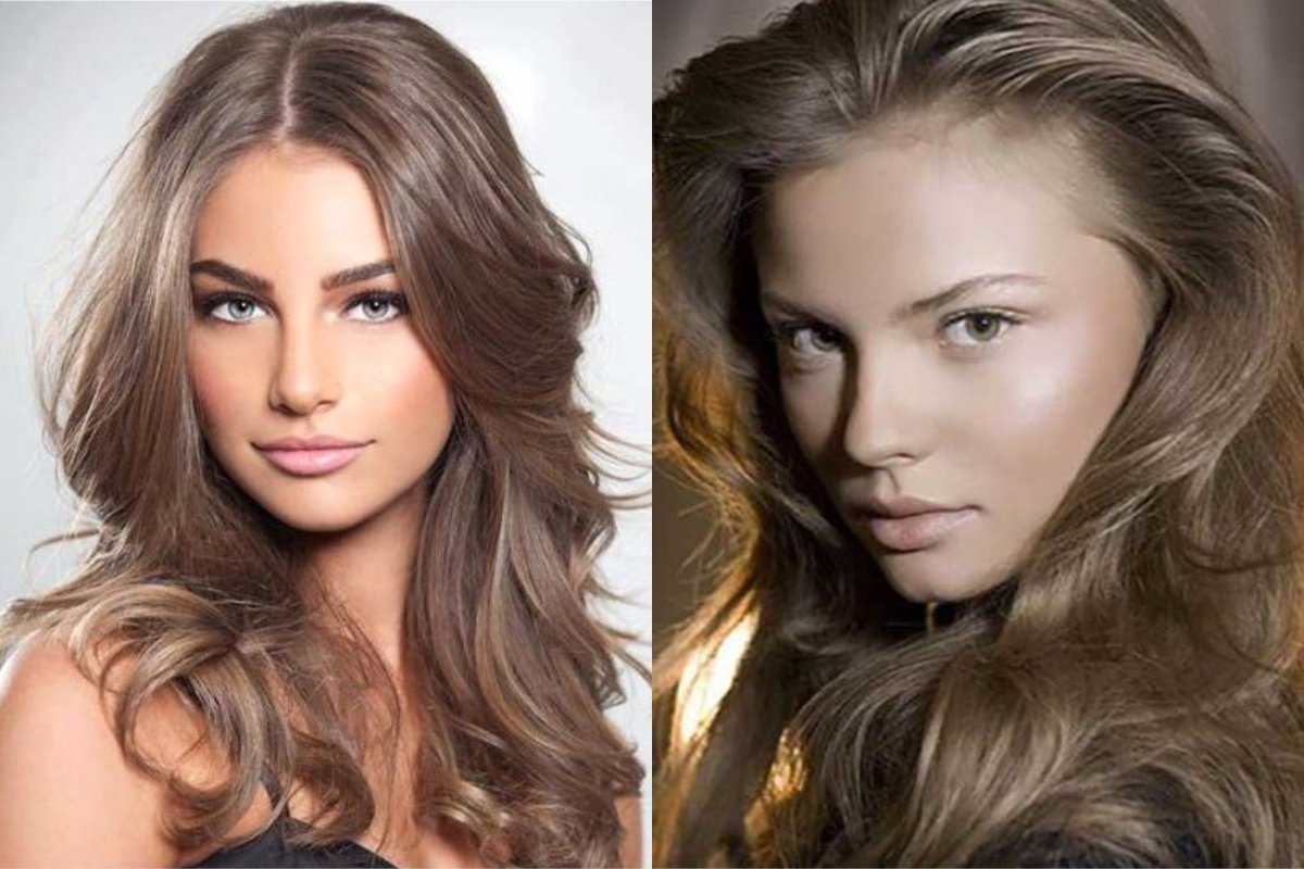 Девушка с мелированием