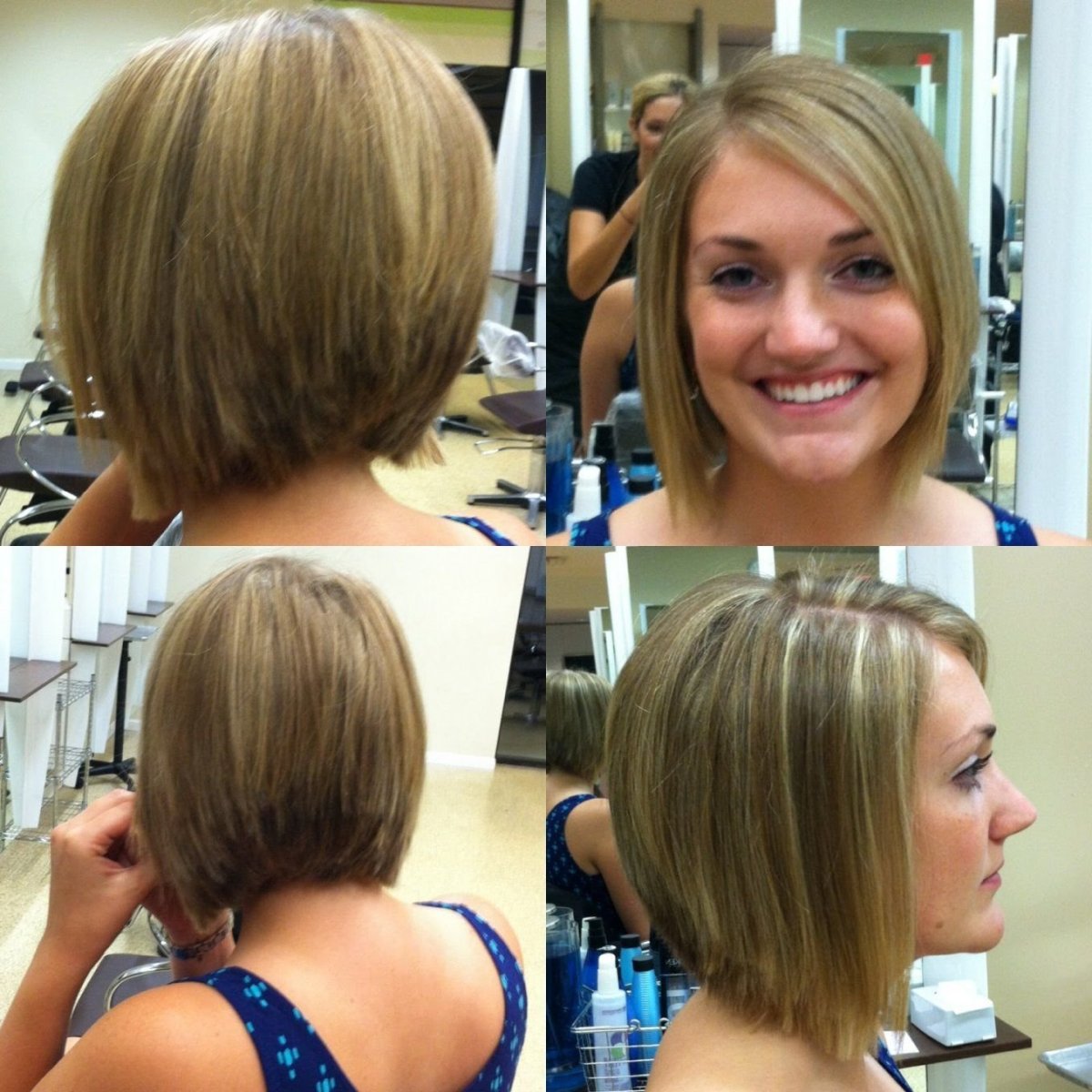 Стрижка отросший Боб