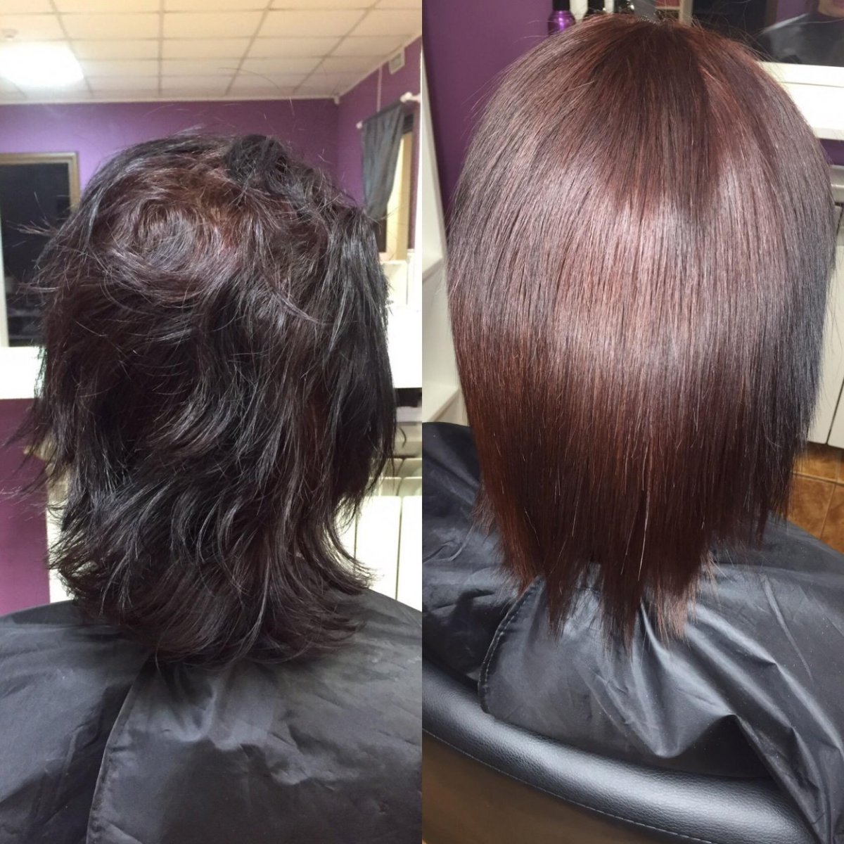 Кератиновое выпрямление волос на Каскад