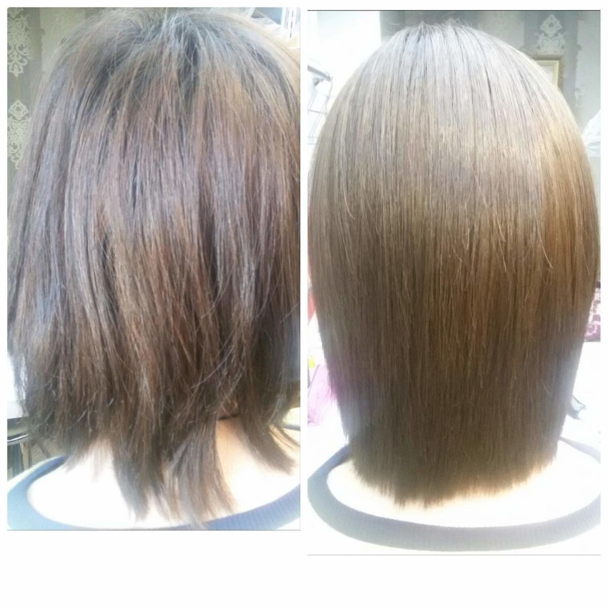 Кератиновое выпрямление волос на короткие волосы