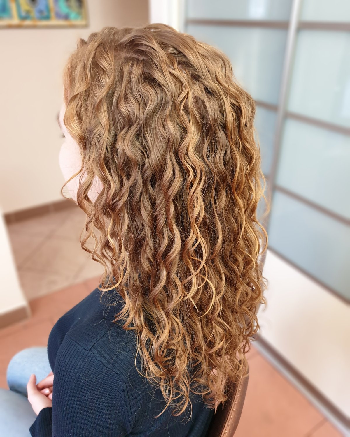 Химия крупные Локоны