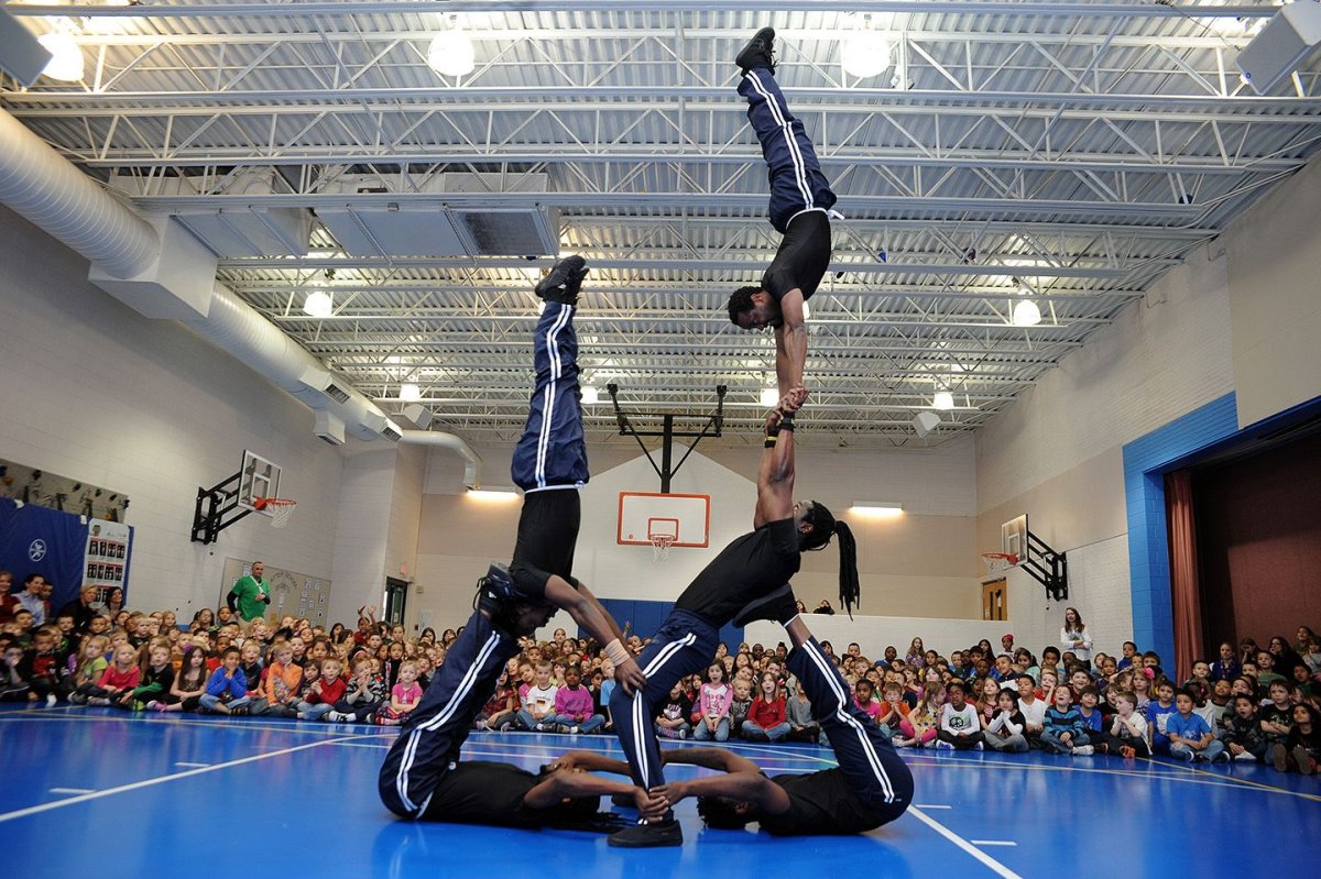 Прическа на соревнования по художественной гимнастике